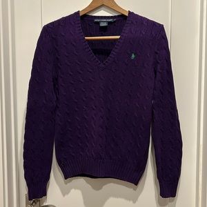Ralph Lauren Sport V neck sweater